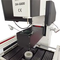 Machine de réparation de circuits imprimés DH-G600 Dinghua, meilleur prix, station de retravail BGA, GPU, CPU, infrarouge, SMD, vision séparée, alignement en acier