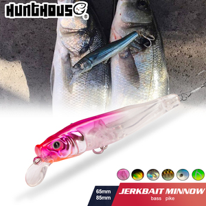 Esca Artificiale Galleggiante Popper Minnow <span class=keywords><strong>per</strong></span> Pesca in Acqua Salata, Esca Dura da Traina con Rumore e Rotazione <span class=keywords><strong>per</strong></span> Luccio, Spigola, Tonno, Seppia - Product Image 1