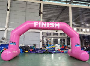 Arches gonflables en PVC de marque Plato personnalisées, épaisseur 0,65 mm, pour sports de plein air, course, publicité, installation facile, garantie <span class=keywords><strong>1</strong></span> an, personnalisable - Product Image 5