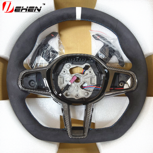 Volante de Fibra de Carbono para <span class=keywords><strong>BMW</strong></span> Serie 1 2 3 4 5 6 7 8 i3 i4 X3 <span class=keywords><strong>X4</strong></span> X5 X6 X7 XM M2 M3 M4 M5 M8 M240i G20 G80 G82 G42 G29 F90 - Product Image 6