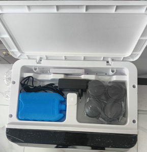 พลังงานแสงอาทิตย์ ac/ DC12v ชาร์จได้เครื่องปรับอากาศเย็นแบบพกพาระเหยน้ำพัดลมระบายความร้อนสำหรับห้องที่ใช้ในบ้าน - Product Image 4