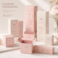 Boîtes d'emballage cosmétiques pliables en carton blanc, écologiques, de luxe, avec impression offset, taille personnalisée