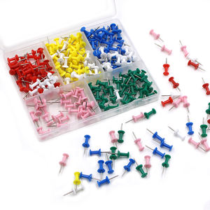 Nouveau 240 pièces 6 couleurs petits goujons en forme de I 8*23MM Art dessin punaises pour Campus photo Magazine décoration <span class=keywords><strong>Fixation</strong></span> - Product Image 5