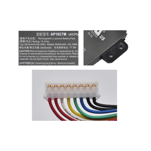 15.4V 55.9Wh/3634mAh AP18C7M แบตเตอรี่ทดแทนสำหรับเอเซอร์ <span class=keywords><strong>Spin</strong></span> <span class=keywords><strong>5</strong></span> <span class=keywords><strong>SP513</strong></span>-<span class=keywords><strong>54N</strong></span> ซีรีส์ <span class=keywords><strong>SP513</strong></span>-<span class=keywords><strong>54N</strong></span> Swift 3 SF313-52 SF313-53 SF316-51 - Product Image 3