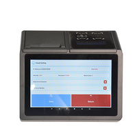 WUXIN WXPOS21 Tableta con Windows 10 y Android 11, Caja Registradora con WiFi, Terminal Punto de Venta Todo en Uno de 11.6'' con Impresora, Equipo Financiero, Punto de Venta Inteligente