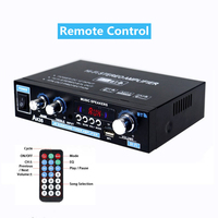 AK35 30W + 30W accueil BT amplificateurs Audio 110-240V Bass Audio Digital Power amplifier FM Auto Music Subwoofer Amp
