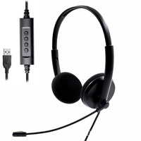 Casque filaire USB Type-C supra-auriculaire, directement du fabricant, avec transducteur dynamique, réduction active du bruit, confortable, léger, 2m