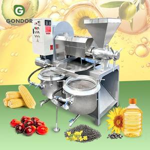Presse à huile commerciale entièrement automatique pour olives, graines de soja, grains de café, graines de moutarde et graines de tournesol - Product Image 1