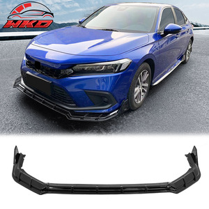 Alerón Delantero para Honda Civic 2022-2024 11.ª Generación Estilo FE-C, Negro Brillante, 3 Piezas, Kit de Carrocería de Alta Calidad - Product Image 1