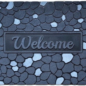Tapis de porte en filet 3D antidérapant, tapis de porte élastique à ressort, tapis de porte lavable, vente en gros - Product Image 3
