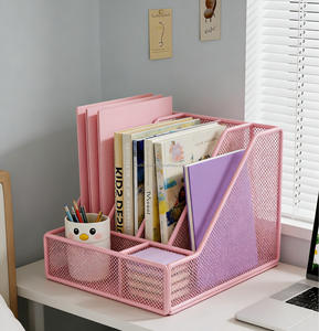 Étagère à livres multifonctionnelle en métal de haute qualité à prix avantageux pour la bibliothèque, la maison, l'appartement, l'école, le bureau - Product Image 3