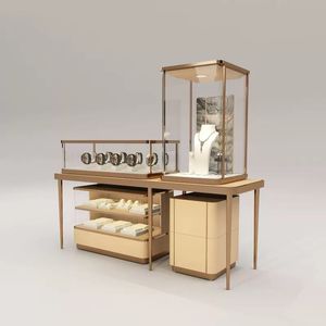 Vitrina <span class=keywords><strong>de</strong></span> Joyería <span class=keywords><strong>de</strong></span> Acero Inoxidable Lacado <span class=keywords><strong>de</strong></span> Lujo, Exhibidor <span class=keywords><strong>de</strong></span> Relojes <span class=keywords><strong>de</strong></span> Oro, Plata, Diamantes <span class=keywords><strong>y</strong></span> Jade - Product Image 3