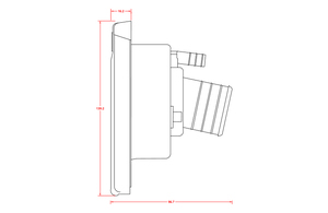 Sistema de Llenado de Agua por Gravedad <span class=keywords><strong>ARANA</strong></span>, Resistente a los Rayos UV, Impermeable IP44, de Plástico ABS, Control Manual, Blanco/Negro, para Exteriores y Autocaravanas - Product Image 5