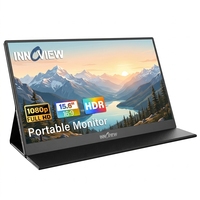 Écran de voyage 15,6 pouces FHD 1080P 60Hz mat IPS, Plug and Play, haut-parleur intégré pour Macbook, ordinateur portable, Switch, ordinateur de bureau, extension