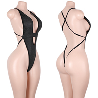Vêtements de danse exotiques en gros, costumes de boîte de nuit, combinaisons diamantées sur mesure, string résille, tenues de strip-teaseuse une pièce