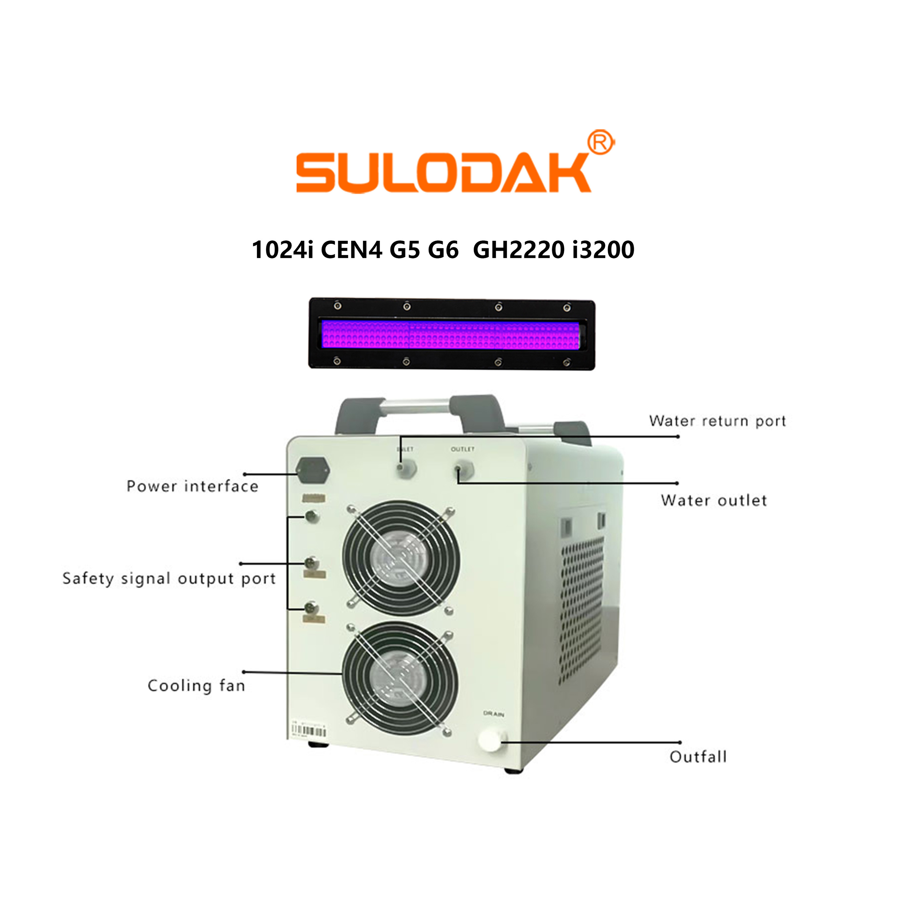 20025 mm 700W UV LED Lamp for Flexo Printing Machine Digital Printing LEDUV Ink Curing and Drying