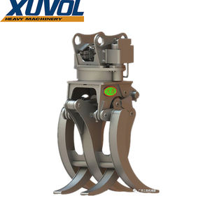 XUVOL WYJ100Z อุปกรณ์จับยึดแบบหมุนได้ 360 องศา ระบบไฮดรอลิก สำหรับงานป่าไม้ ใช้กับรถขุดขนาด 5 ถึง 9 ตัน สำหรับฟาร์ม - Product Image 4