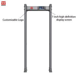 Taşınabilir endüstriyel kapı çerçevesi güvenlik vücut arama makinesi yüksek hassasiyet kararlılığı çok bölgeli <span class=keywords><strong>Metal</strong></span> dedektörü ile yürümek - Product Image 2