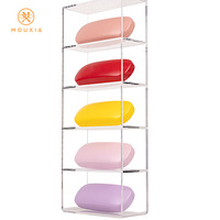 Étui rigide pour lunettes de soleil, couleur unie, boîte de rangement ovale lisse, multicolore, 92g