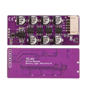 3S4S 5S6S แบตเตอรี่ลิเธียม แผงบาลานซ์แบบแอคทีฟแบบคาปาซิทีฟกระแสสูง การถ่ายโอนพลังงาน ความแม่นยำสูง ความร้อนต่ำ - Product Image 4