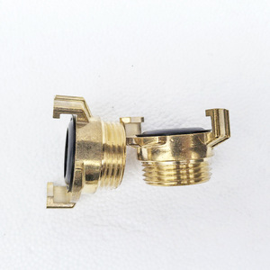 Raccords rapides en laiton de type Geka 3/8, 1/2, 1-1/2 pouces, connecteurs à griffes pour tuyau <span class=keywords><strong>d</strong></span>'<span class=keywords><strong>arrosage</strong></span> - Product Image 1