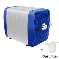 Équipement de laboratoire sans huile DVP10pro, pompe à vide d'aspiration d'air 6,7cfm 0,9mbar avec filtre anti-poussière