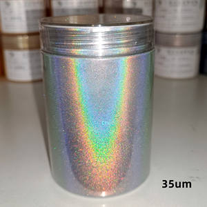 Poudre d'effet spécial de changement de couleur de Pigment de peinture de voiture <span class=keywords><strong>holographique</strong></span> de qualité industrielle de haute qualité - Product Image 4