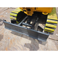 Mini-excavatrice d'occasion CAT302, 2 tonnes, petite excavatrice sur chenilles, excavatrice compacte aux performances stables