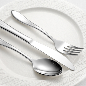 Độc đáo xử lý Thiết kế dao kéo cấp thực phẩm thép không gỉ Dinner Knife <span class=keywords><strong>Fork</strong></span> <span class=keywords><strong>Spoon</strong></span> Set - Product Image 5