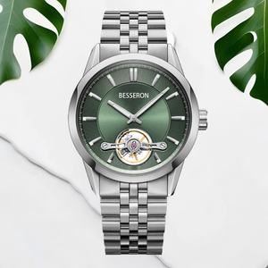 Reloj de Cuarzo Automático de Lujo Duskull Skeleton 2025, Esfera Abierta, Caja de Acero Inoxidable, Movimiento Japonés - Product Image 4