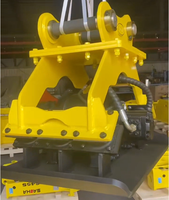 Compacteur de plaques hydraulique 3-40 tonnes, accessoire compacteur de sol vibrant pour excavatrice, moteur personnalisé CE OEM, garantie 1 an