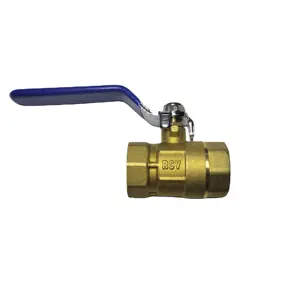 RCV 2 "" Válvula de esfera de bronze com porta completa válvula de bronze sem chumbo rosca fêmea 150 PSI WSP