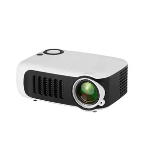 Nouveau Mini projecteur A2000 1000 Lumens Portable LED lecteur vidéo multimédia domestique avec haut-parleur intégré pour envoyer un câble HD Pk A10