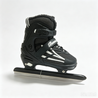 Patins à glace pour enfants réglables de haute qualité, personnalisés, pour débutants
