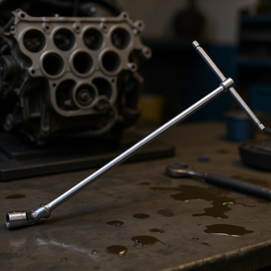 ประแจกระบอกแบบด้ามจับตัว T ขนาด 18 มม. แขนยาว เครื่องมือซ่อมยานยนต์ - Product Image 3