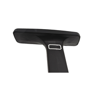 KEDE Fabricant Bas Prix OEM ODM PP Noir Chaise Remplacement Chaise de Bureau Accoudoir