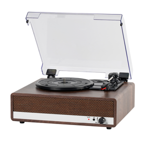 Gramophone antique <span class=keywords><strong>haut</strong></span> <span class=keywords><strong>de</strong></span> <span class=keywords><strong>gamme</strong></span>, tourne-disque en bois, boîte en bois, stylet rubis, <span class=keywords><strong>lecteur</strong></span> <span class=keywords><strong>de</strong></span> disques vinyles <span class=keywords><strong>vintage</strong></span> sans fil, <span class=keywords><strong>lecteur</strong></span> <span class=keywords><strong>de</strong></span> <span class=keywords><strong>CD</strong></span> en bois massif - Product Image 3