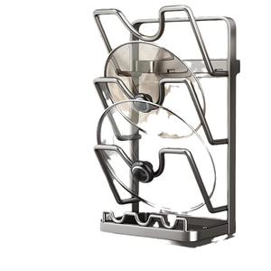 Support mural rectangulaire multifonctionnel pour couvercles de casseroles et planches à découper, rangement de cuisine facile à nettoyer - Product Image 5