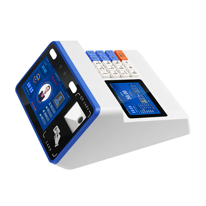 Предоплаченная оплата RFID карты POS терминал супермаркет кассовый аппарат с биологическим распознаванием кассовый аппарат
