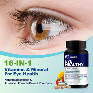 Integratori multivitaminici e minerali Omega-3 Licopene Luteina Zeaxantina in <span class=keywords><strong>capsule</strong></span> con Zinco, Mirtillo rosso, Semi d'uva e Astaxantina - Product Image 4