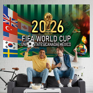 Bandiera della Coppa <span class=keywords><strong>del</strong></span> Mondo di Calcio 2026, 3x5 piedi, Doppia Cucitura, per Esterni e Interni - Product Image 6