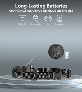 <span class=keywords><strong>Collar</strong></span> de ladridos automático para perros, accesorio recargable con pulverizador para entrenamiento de perros - Product Image 5