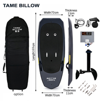 Planche de surf électrique hydrofoil en fibre de carbone intégrale 8000W, haute performance, homologuée CE, logo personnalisé, garantie d'un an