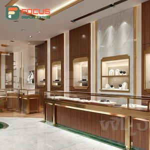 Vitrina de Joyería Personalizada de Alta Visibilidad, Fabricante de Vitrinas Comerciales con Marco de Metal y Vidrio - Product Image 4