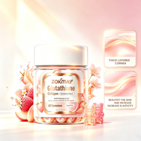 Gummies OEMODM au Glutathion et Collagène avec Collagène Hydrolysé, Vitamine E, Vitamine C – Formule Éclaircissante pour la Peau