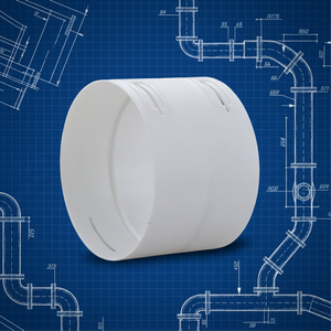 Tubería de HDPE Serie Norade, Instalación Directa y Sencilla, Directo de Fábrica, Mejora del Hogar, Mejora Eficazmente la Distribución del Aire - Product Image 1