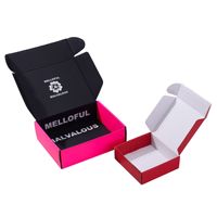 Caja de Cartón Corrugado para Envíos de Comercio Electrónico, Impresa Personalizada, de Alta Gama, con Laminación Brillante/Mate