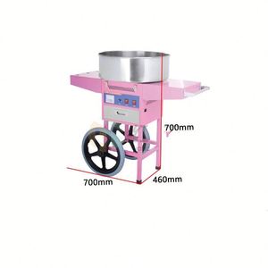 เครื่องทำสายไหมไฟฟ้าเชิงพาณิชย์ลดราคา สภาพใหม่เอี่ยม พร้อมรถเข็นขายขนมหวาน - Product Image 5