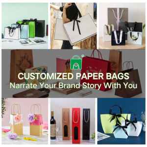 Custom LOGO 200PCS Square 25x25x25cm Large Base Paper Shopping <strong>Bag</strong> Cake <strong>Flowers</strong> Packaging Paper <strong>Bags</strong> - Product Image 4