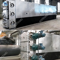 Machine de pyrolyse continue pour la transformation des déchets plastiques, des huiles usagées et des boues domestiques en mazout combustible, à économie d'énergie
